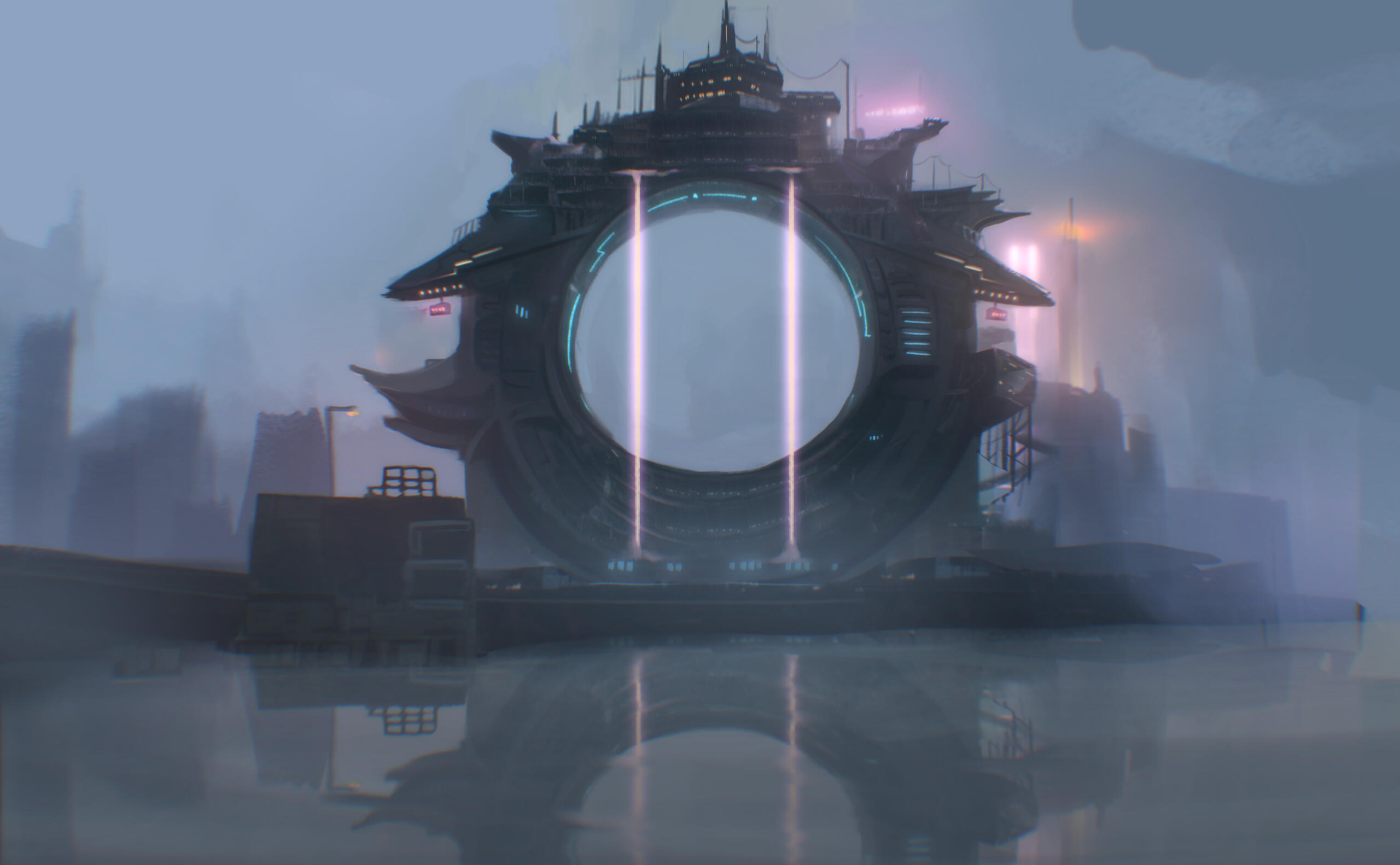 Dystopian City Building (2024)