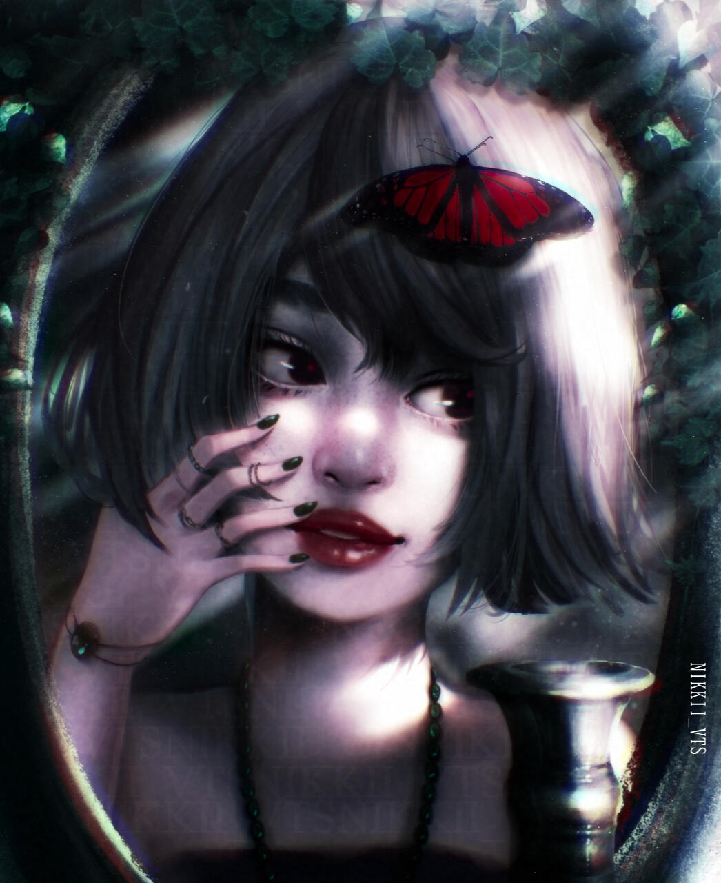 Mirror girlie - commission piece (2019)